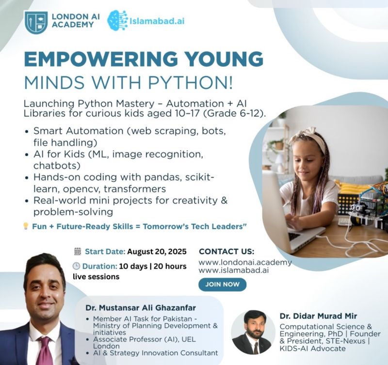 Empowering Young Minds with Python