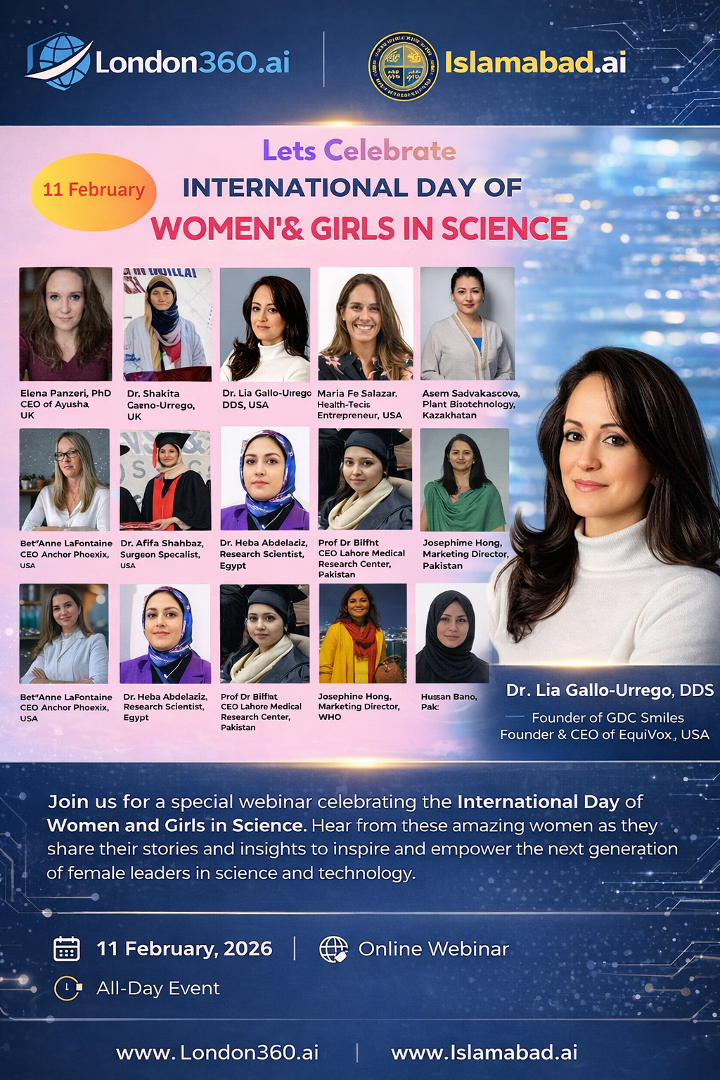 Women in AI and Science Webinar